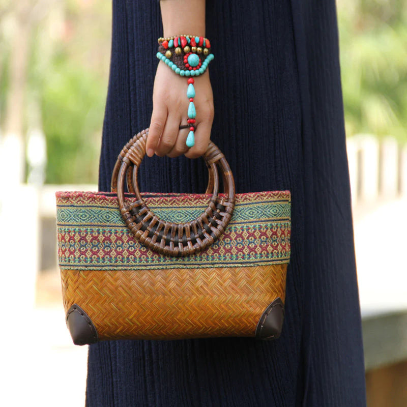 BOHEMIAN DELIGHT WOVEN BAG