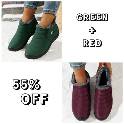 GlideComfort™ - Women's warm sheepskin-lined boots