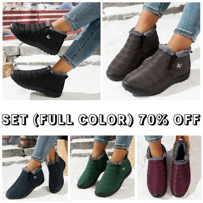 GlideComfort™ - Women's warm sheepskin-lined boots
