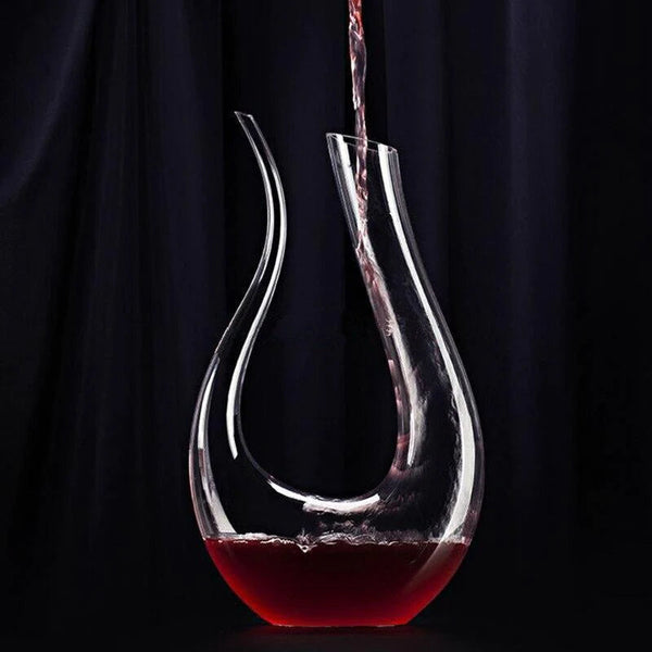 Omnicks™ SWAN CRYSTAL WINE DECANTER