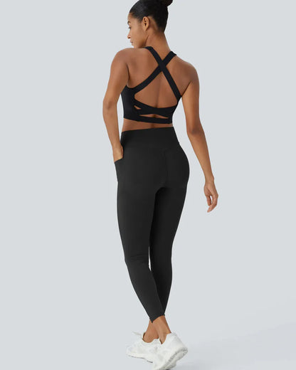PushUp™ - High Waisted Butt Lifting Tummy Control Side Pocket Shaping Training Leggings