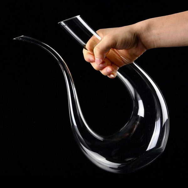 Omnicks™ SWAN CRYSTAL WINE DECANTER