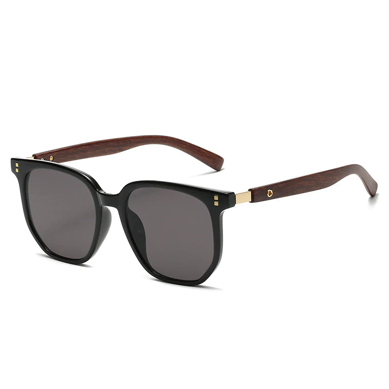 LUXURY VINTAGE WOOD SUNGLASSES