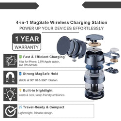ZenCharge™ - MAGDOCK PRO 4-IN-1 CHARGING STATION