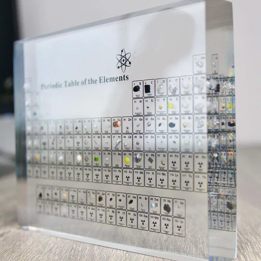 ATOMICA™ COLLECTOR'S EDITION - PERIODIC TABLE WITH REAL ELEMENTS