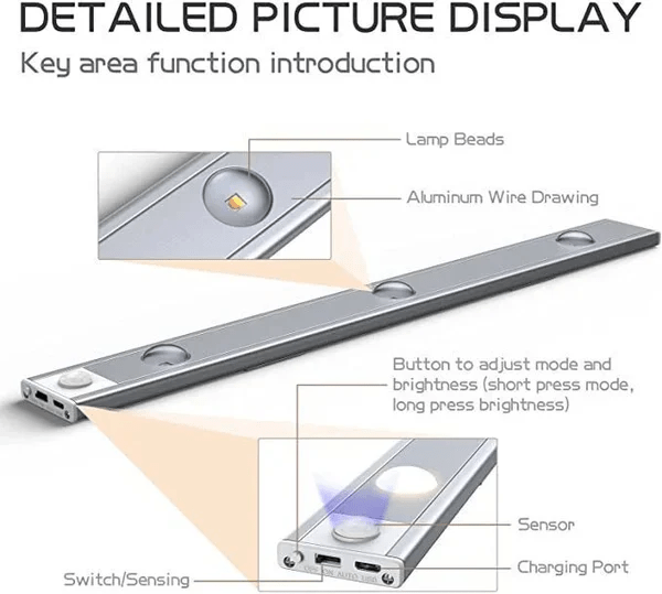OmniGlow™ Motion-Sense Cabinet Light