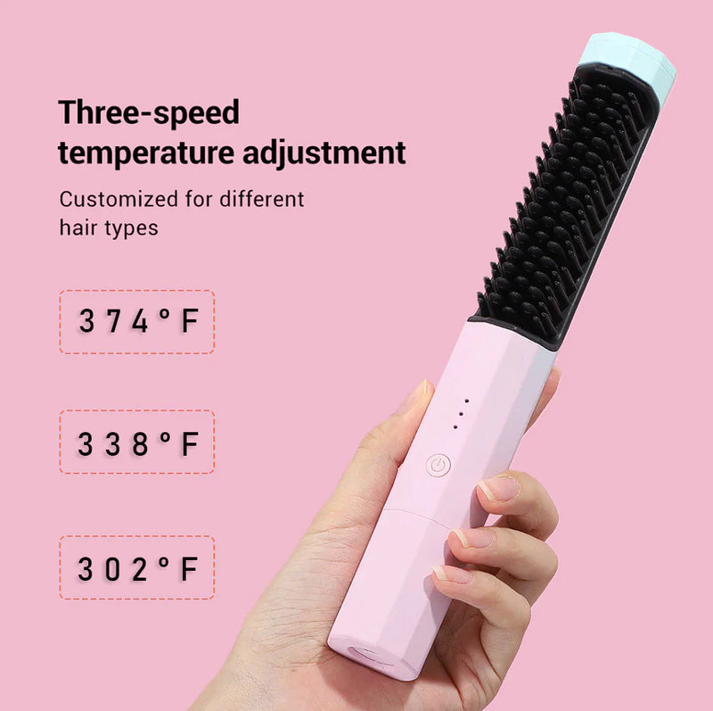 Wireless Brush Straightener