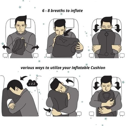 Premium Inflatable Travel Cushion