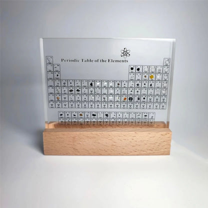 Wooden Base for Periodic Table