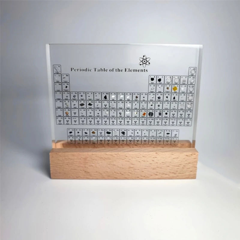 Wooden Base for Periodic Table