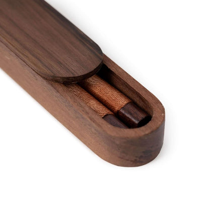 Yusu Custom Wooden Chopstick Set With Case